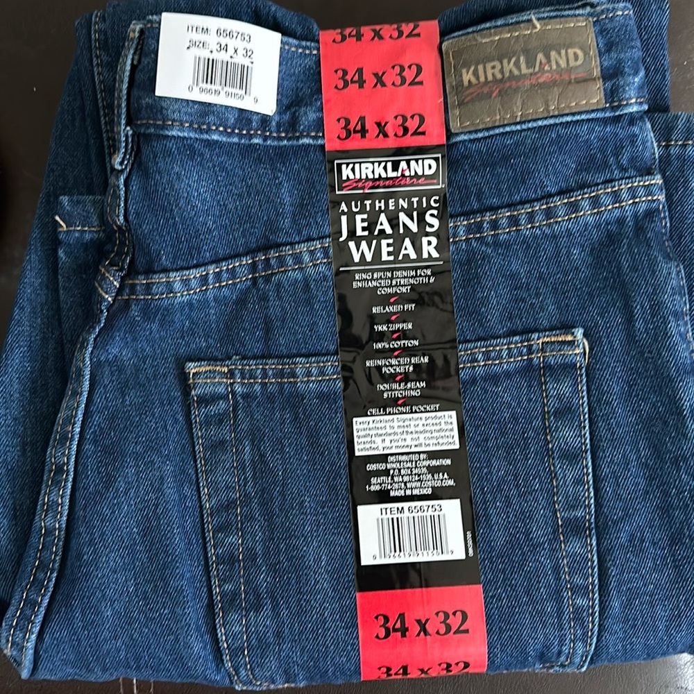 Men’s Kirkland jeans